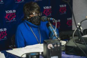 KISS-FM radio host Mildred Gaddis